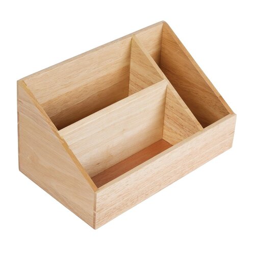 Olympia Wooden Tea Station - 150x160x285mm 6x6 1/4x11 1/4"