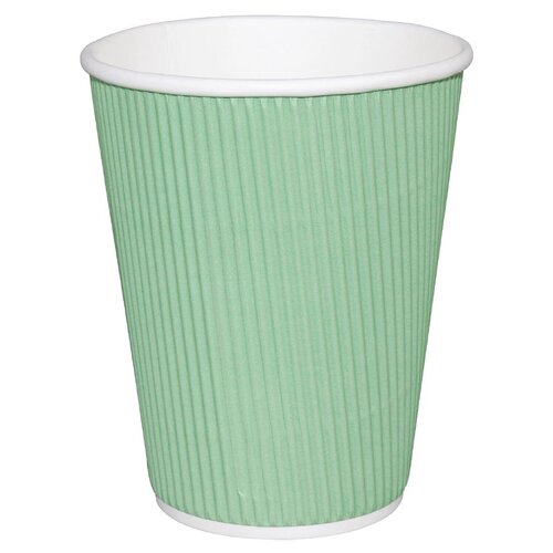 Fiesta Hot Cup Ripple Wall Aqua - 8oz (Case 500)