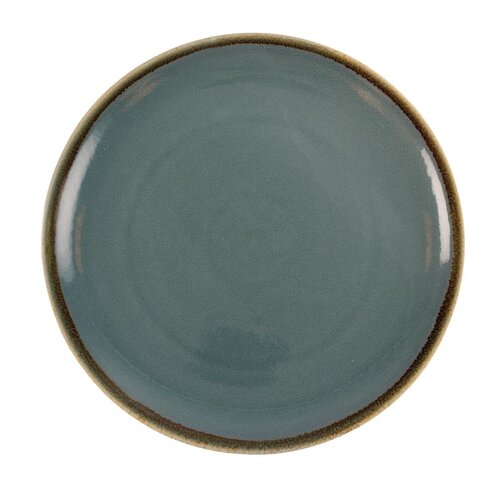 Olympia Kiln Ocean Round Coupe Plate - 280mm 11" (Box 4)