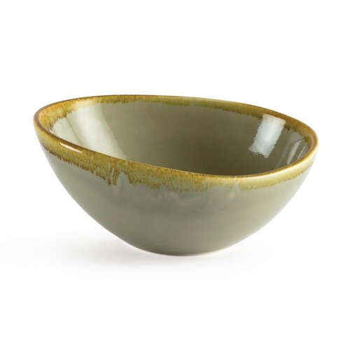 Olympia Kiln Moss Bowl - 165mm 6.5" (Box 6)