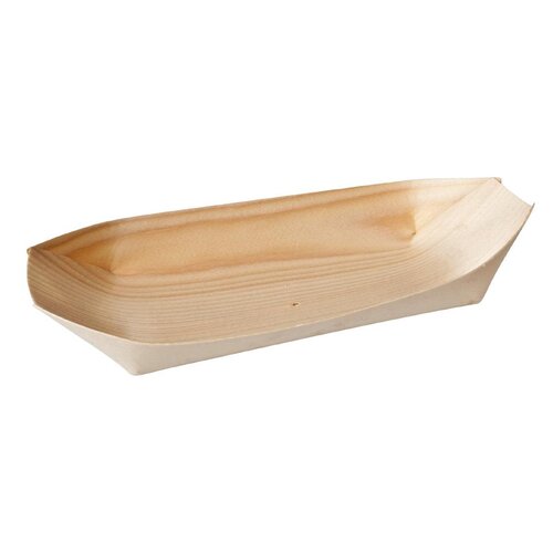 Oval Boat Bio Wood 140mm