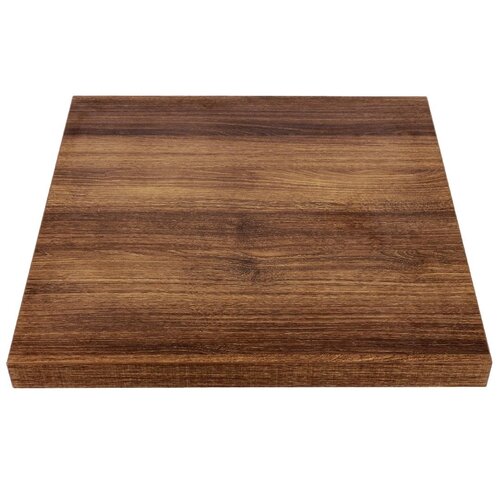 Bolero 48mm Table Top (600mm Square) Rustic Oak