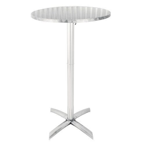 Bolero Flip Top Poseur Table St/St - 600mm dia