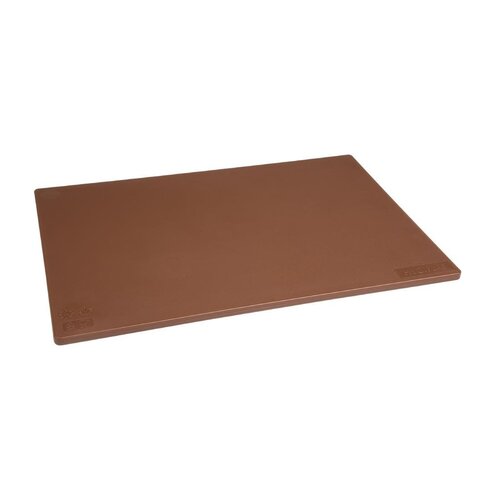 EDLP - Hygiplas Anti-bacterial Low Density Chopping Board Brown - 450x300x10mm