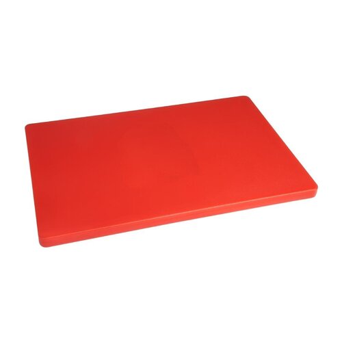 EDLP - Hygiplas Low Density Chopping Board Red - 600x450x20mm