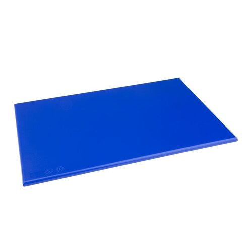 EDLP - Hygiplas High Density Chopping Board Blue - 450x300x12mm 17.75x12x0.5"