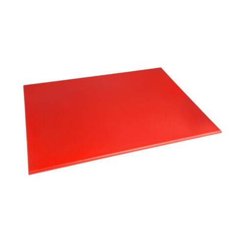 EDLP - Hygiplas High Density Chopping Board Red 600x450x12mm 23 1/2x17 3/4x1/2"