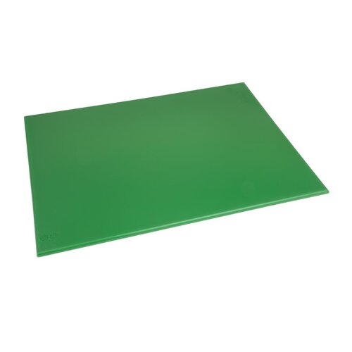 EDLP - Hygiplas High Density Chopping Board Green - 600x450x12mm 23.5x17.75x0.5"