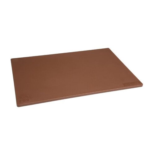 EDLP - Hygiplas Low Density Chopping Board Brown - 18x12x1/2"