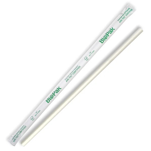 Straw, paper, individually wrapped (CTN 2500)