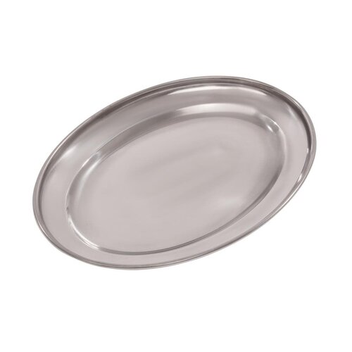 Olympia Oval Serving Tray St/St - 20mm 8"