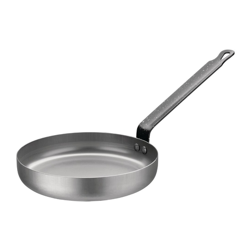 Vogue Carbon Steel Omelette Pan - 200mm 8"