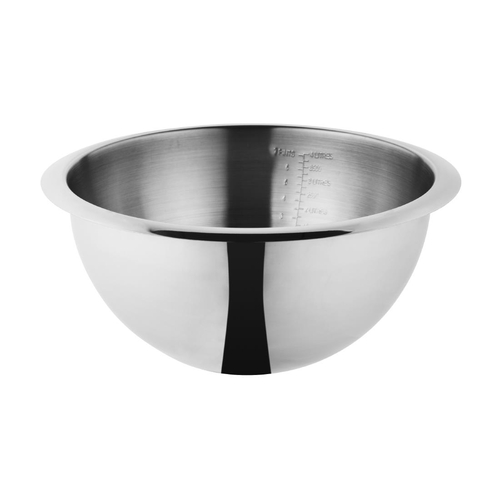 Vogue Heavy Duty Mixing Bowl Graduated St/St - 4Ltr 135fl oz