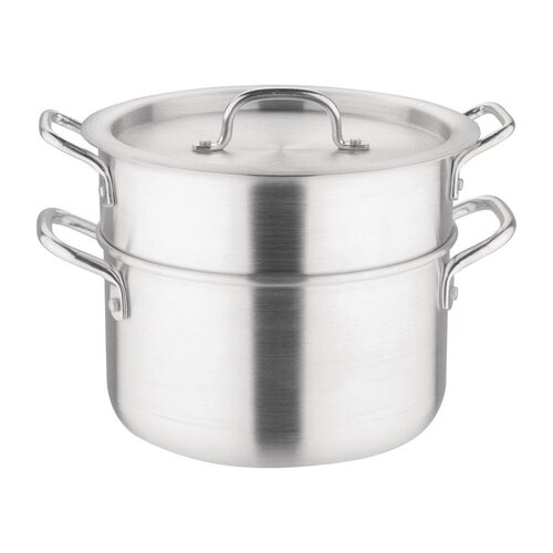 Vogue Double Boiler No Spout (incl Lid) - 4Ltr 135fl oz