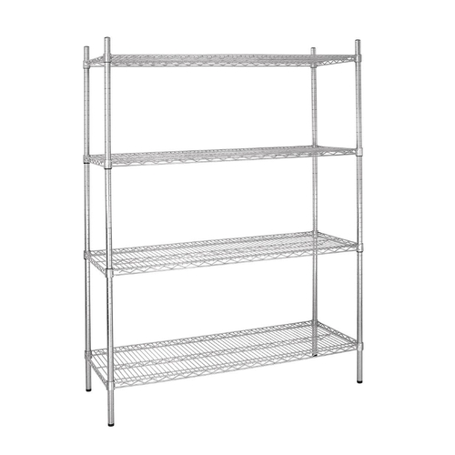 EDLP - Vogue Flat Pack 4 Shelf Unit - 152Wx46Dx183cmH