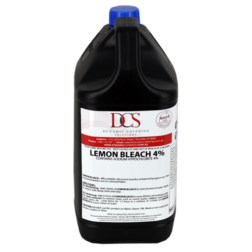 Lemon Bleach - 5L - 4%