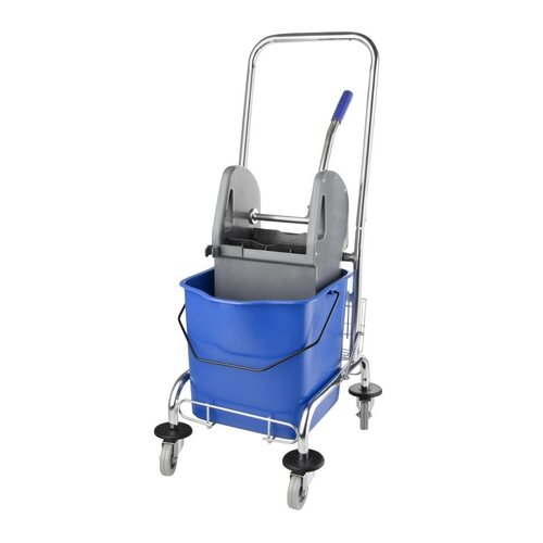 Jantex Deluxe Mop Wringer with Metal Cart