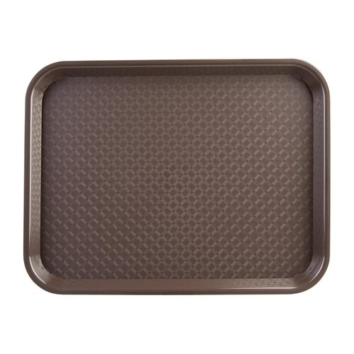 EDLP - Olympia Kristallon Foodservice Tray Dark Brown - 305x415mm