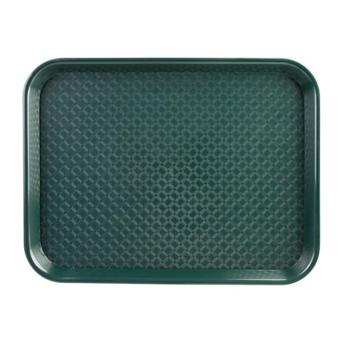 EDLP - Olympia Kristallon Foodservice Tray Forest Green - 350x450mm