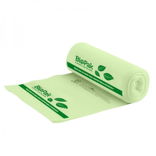 30L bin liner - 570x510mm - 0.018mm - 40x25 - green Pack Size 1000