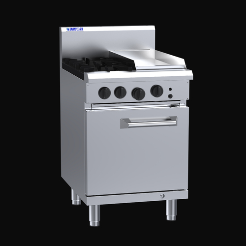 Professional Series 600 Ovens 2 Burner, 300 plate &amp; oven