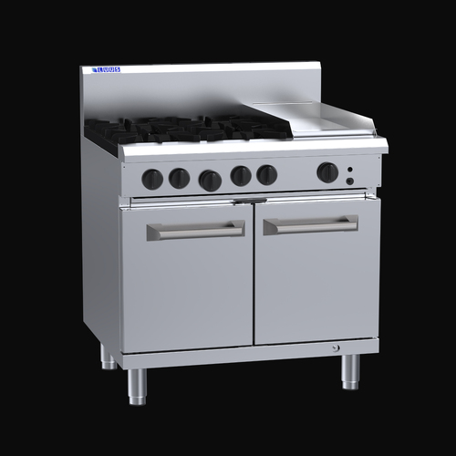 Professional Series 900 Ovens 4 burners, 300 plate &amp; oven