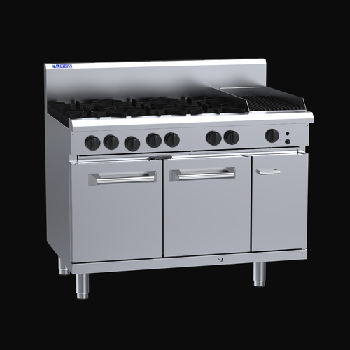 Professional Series 1200 Ovens 6 burners, 300 char &amp; oven