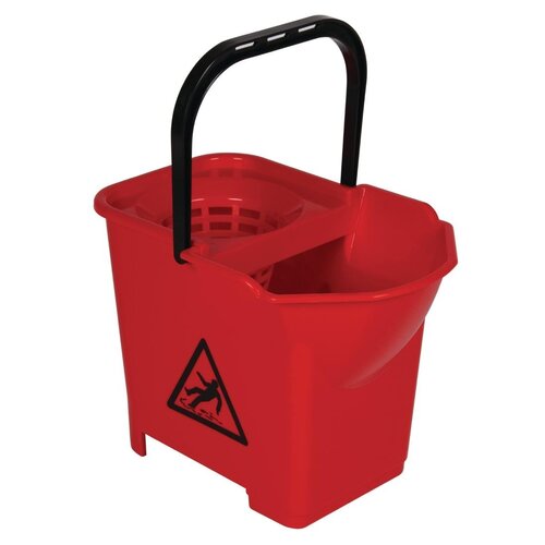 Mop Bucket Complete Red - 3 parts