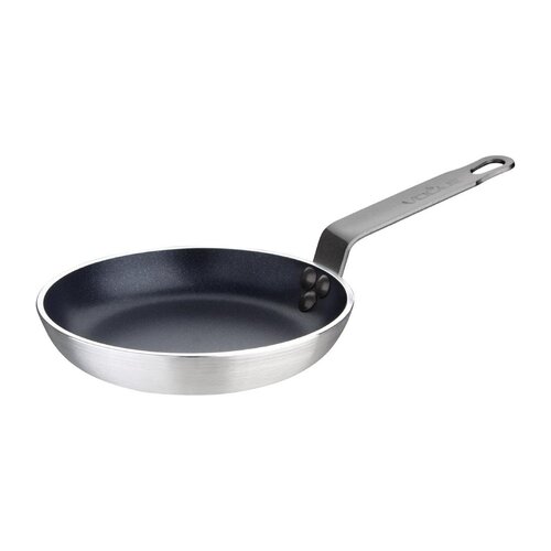 Vogue Blinis Frypan Aluminium Non-stick Teflon Platinum Plus - 150x20mm 6x0 3/4"