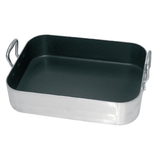 Vogue Roasting Pan Aluminium (Non-Stick) - 400x300x80mm 15 1/2x11 3/4x3"