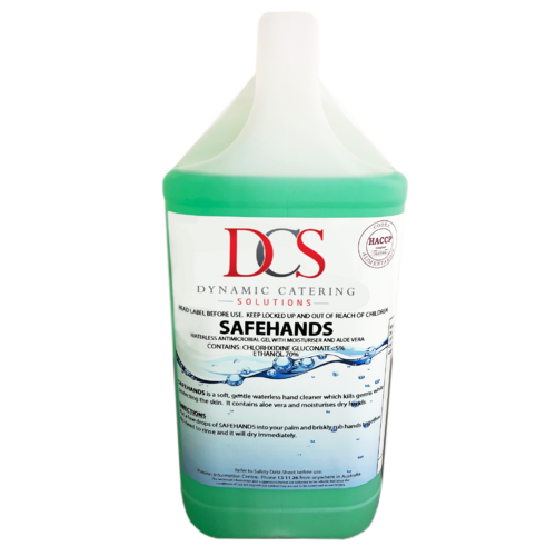 SafeHand Sanitiser Gel 4L (70% Alc)