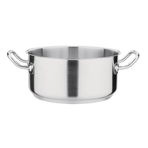 Vogue Casserole Pan St/St - 240mm 4 1/2Ltr 152fl oz