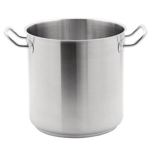 Vogue Deep Stockpot St/St - 240mm 10 1/2Ltr 355fl oz