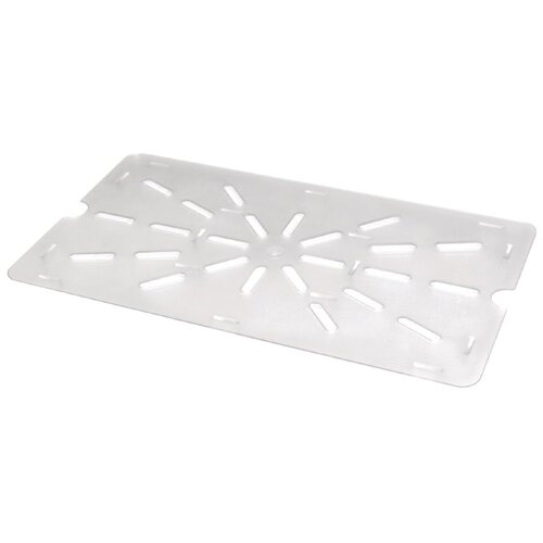 Vogue Clear Polycarbonate GN Drainer Plate - 1/1