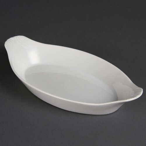 Olympia Whiteware Oval Eared Dish - 53Hx289Wx166mmD (Box 6)