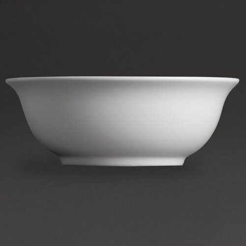 Olympia Whiteware Salad Bowl - 235mm 9 1/4" (Box 6)