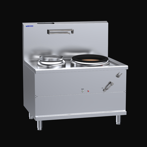 Asian Series Fo San Woks 1 Side Pot  &amp; 1 Air-Blast Burner