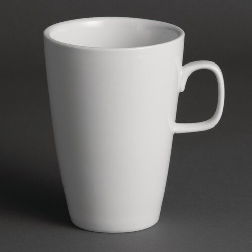 Olympia Latte Mug White - 400ml 14oz (Box 12)