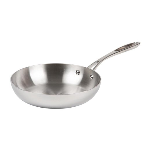 Vogue Tri-wall Fry Pan St/St - 280mm 3 1/3Ltr 113fl oz